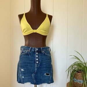 Free People Jeans Skirt, Size 26, never worn